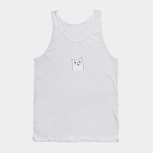 Shocked cat Tank Top